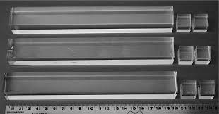 LYSO crystals planned for the calorimeter-tracker boundary