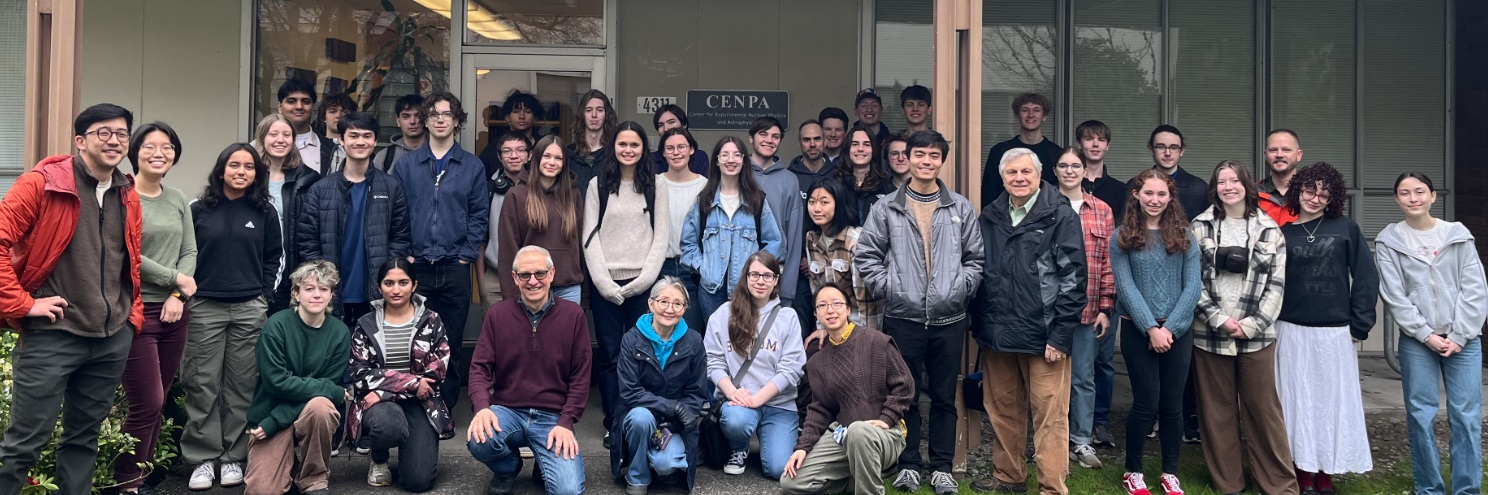 UW ATLAS Masterclass Participants in 2025.